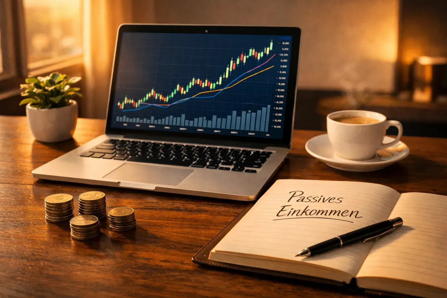 Passives Einkommen aufbauen: Realistische Strategien für den Start