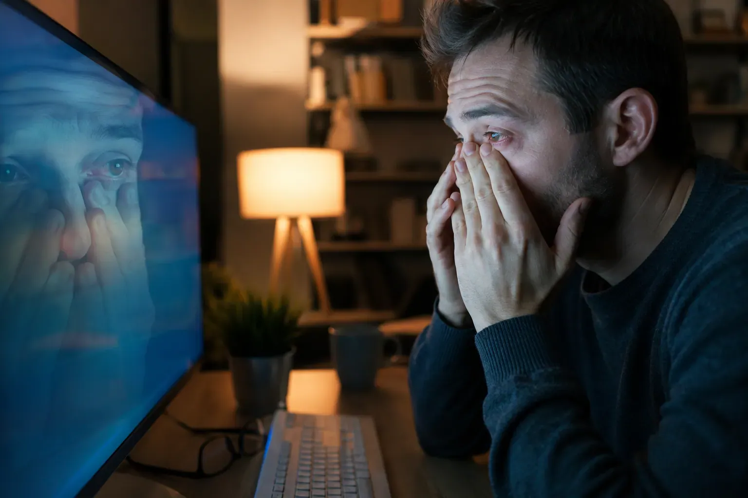 Trockene Augen durch Bildschirmarbeit: So beugen Sie effektiv vor